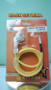 KITANI - Jack Setrika 2×0.5 mm² - 1.8 Meter - Kabel Setrika