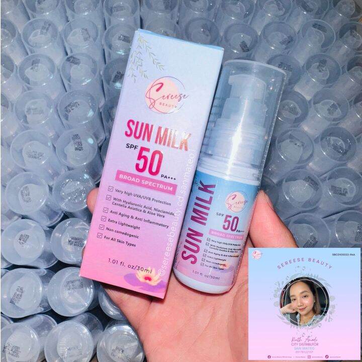 Sereese Beauty Sun Milk SPF 50 PA+++ | Lazada PH