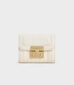 (Auth Tuồn Chính Hãng) Ví Gập CNK Khoá Mù Phiên Bản Phím Đàn Xinh Yêu Fullbox Size 11cm