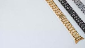 Dây Đeo Đồng Hồ Kim Loại Đính Kim Cương Dành Cho Nữ Dành Cho Google Pixel Watch 4/3/2/1 Vòng Đeo Tay Có Thể Điều Chỉnh 41mm/45mm Phụ Kiện Bằng Thép Không Gỉ
