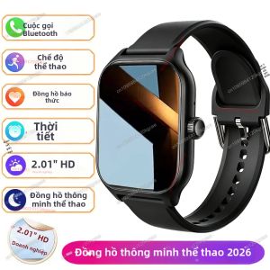 Đồng Hồ Thông Minh GPS Ngoài Trời Dành Cho Quân Đội Chống Nước Gọi Điện Qua Bluetooth Theo Dõi Sức Khỏe Màn Hình Cảm Ứng HD Nhiều Chế Độ Thể Thao Dành Cho Nam Và Nữ
