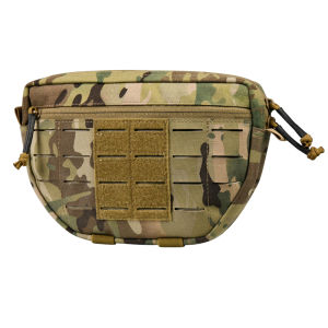 1050D Sports Hunting Dump Pouch Nylon Front Pouch of Plate Carrier Chest Rig with Molle Carrying Kit Pouch