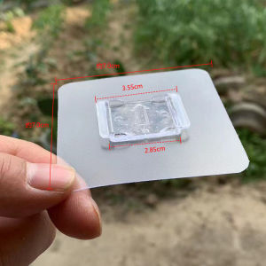 Punch-Free No Trace Patch Sticky Hook Accessories Ecoco Buckle Back Patch Hanging Racks Hook Nail-Free Viscose