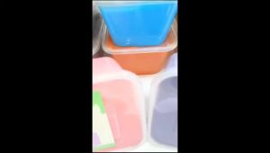 Original Slime 1000 ml Tofu Slime 1 kg Wadah Thinwall by GHEduPlay