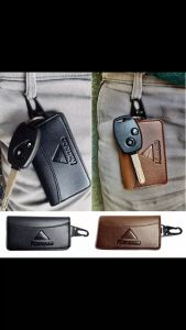 Kaneen - Dompet Stnk Gantungan Kunci Kendaraan Key Wallet Motor Mobil