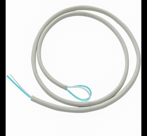 1pc 1.5M Dental Lab 3-Way Tube 175cm Inner/150cm Outer Silicone Hose for Air Water Spray Light Grey