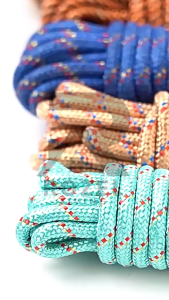 ROZEL Tali Jemuran Baju 10 meter Bahan Nilon / Tali Tambang Nylon Serbaguna Warna Warni