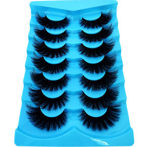 ขนตาปลอมมิ้งค์ 3 มิติ 5/7/8/9 คู่ ขนตาปลอมฟูนุ่มหนาเป็นธรรมชาติ ยาว งอน ขนตาปลอมขายส่ง