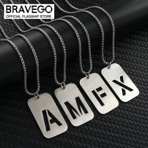 Bravego Dây Chuyền Mặt Rỗng 26 Chữ Cái Bằng Thép Không Gỉ Dây Chuyền Đôi Chữ A Đến Z Bảng Chữ Cái Quà Tặng Trang Sức Sinh Nhật Cho Nam