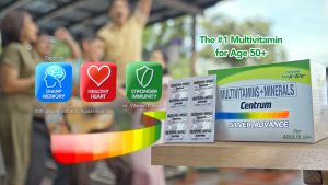 Centrum Silver Advance 30s x3 Multivitamins + Minerals for 50+ Healthy Heart Eyes Energy Immunity