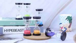 1/3/5/10/15/25/30/45/60 Minutes Hourglass Sandglass Children Kid Gift Toy Sand Timer Hour Glass Home Decoration Sand Clock