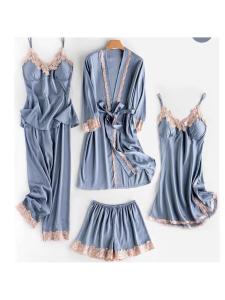 MOLORE | Lounge Set Sleepwear Robe 5 Pieces
