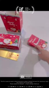 Christmas Pop-Up Explosion Gift Box Surprise Jumping Box for Birthday Anniversary Valentine Proposal Diy Money Folding Envelope
