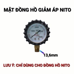 Mặt đồng hồ giảm áp Nito_Phụ kiện thay thế mặt đồng hồ giảm áp Nito