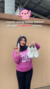 FIX - Shoe Care Parfum Sepatu Anti Bau/ Parfum Sepatu Anti Bacterial Wangi Sepanjang Hari