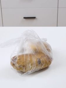 Tas Jaring 2 Slot Penyimpanan Bahan Dapur Model Gantung Serbaguna