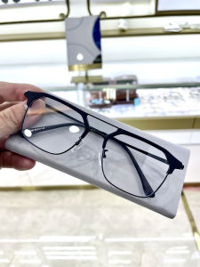 Xiaohongshu TikTok Double Beam Myopia Glasses Can Be Equipped with Degree Technology Polished Scoundrels Anti-Blue Ray Radiation-Proof Eye Tide