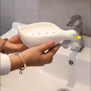 กล่องสบู่เป็ดเหลืองรุ่นใหม่ ดีไซน์ทันสมัย ระบายน้ำไม่เก็บน้ำ เหมาะสำหรับห้องน้ำหรูหรา