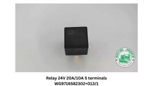 1PC Relay 24V 20A/10A 5 terminals WG9716582302+013/2 for Automotive