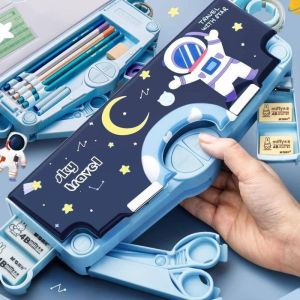 Multifunctional Children's Pencil Case: Creative Deformation & Personalized Storage