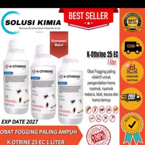 Obat Fogging Ampuh K Othrine 25 EC 1 Liter Obat Fogging Basmi Nyamuk & Spray Pembasmi Hama Terbaik