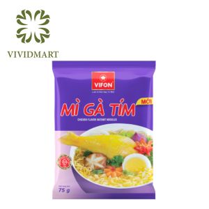 [GÓI LẺ] - VIFON - Mì gà tím Vifon Mì Vifon gà tím Mì gà Vifon gà tím Mì gói gà tím ăn liền Vifon mì ăn liền (75g/gói)