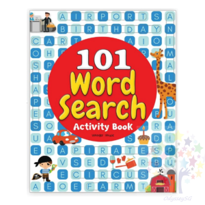 101 Word Search Activity Book: Large print WordSearch Puzzles for Kids - Children Educational Activity