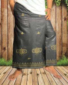 Sarung celana motif pagar aceh batik printing bahan katun praktis dan nyaman dipakai