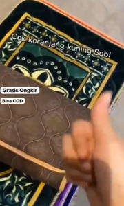 COD Sejadah Busa Tebal Turki Motif Bahan Empuk dan Lembut Ukuran 110x70cm Memiliki Anti Slip Lantai