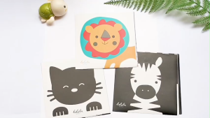 Thẻ Học Luyện Mắt Kích Thích Thị Giác Trí Não Cho Bé Sơ Sinh Dạng Decal Dán Tường - Lalala Baby