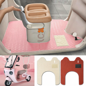 Decorative Custom Fit Footrest Pads for Electric Tricycle