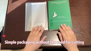 Bìa Sách Nhựa Trong Suốt Tái Sử Dụng A4/16K Chất Liệu PP Dành Cho Học Sinh Văn Phòng Thân Thiện Với Môi Trường Bảo Vệ Tài Liệu