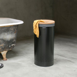 brabantia | Stainless Steel Large Capacity Categorizing Laundry Basket