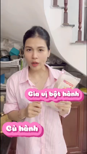 Bột hành tím gói 500g nguyên chất gia vị nấu ăn tẩm ướp thịt cá chiên xào thơm ngon