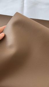 RJ Kulit Jeruk Cokelat Ukuran 46 x 90 cm Tebal 0.8 mm Jok Motor Premium Sarung Untuk Semua Motor