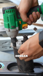 ISKU Cordless Impact Wrench Brushless Kunci Impact Wrench 21V 350N.M Torsi Battery