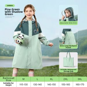 MOLORE | Children Backpack Position Raincoat