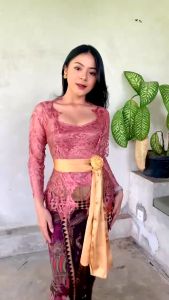 KEBAYA BEDFULL METALIK - ATASAN KEBAYA BALI MEWAH