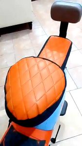 Sarung Jok Sepeda Listrik Model Wajit / Bungkus Sadel Selis Model Wajit