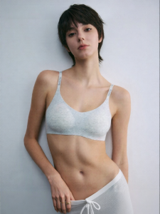 Bananain | Seamless Gathering Comfortable Sports Bra