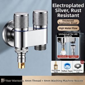 TAOSHI | Dual Water Outlet Auto-Stop Tap Adapter