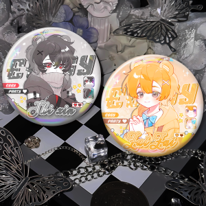 Đồ Chơi Nhẫn Nại Q Bear Lost Heart Bear Pin Laser Đồ Trang Trí Phòng Game Thủ Đồ Chơi Hoạt Hình Đồ Chơi Mô Hình Đồ Chơi