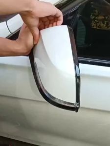 For BMW 5 6 7 Series F10 F11 F18 F07 F12 F13 F06 F01 F02 LCI Carbon Fiber Look Black car Rearview Side Mirror cover Caps