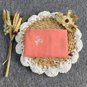 Hijab Segi Empat Paris Coquette Pita Ribbon Bordir
