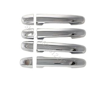 For Toyota Yaris 2006 2007~ 2013 Car accessories ABS Chrome Door handle Protective covering Cover Trim Car styling
