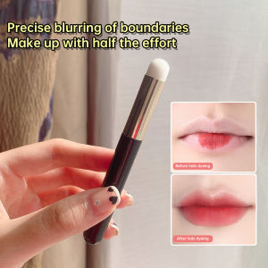 Ta .Brush Makeup Portable Multifungsi Kepala Bulat Untuk Lipstick / Concealer Brush Bibir COD