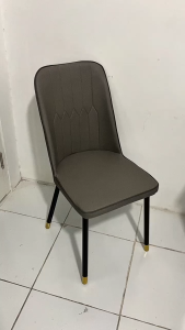 VINTAGE HOME STORE Kursi Makan Bahan Kulit Kursi Ruang Tamu Modern Kursi Empuk Minimalis