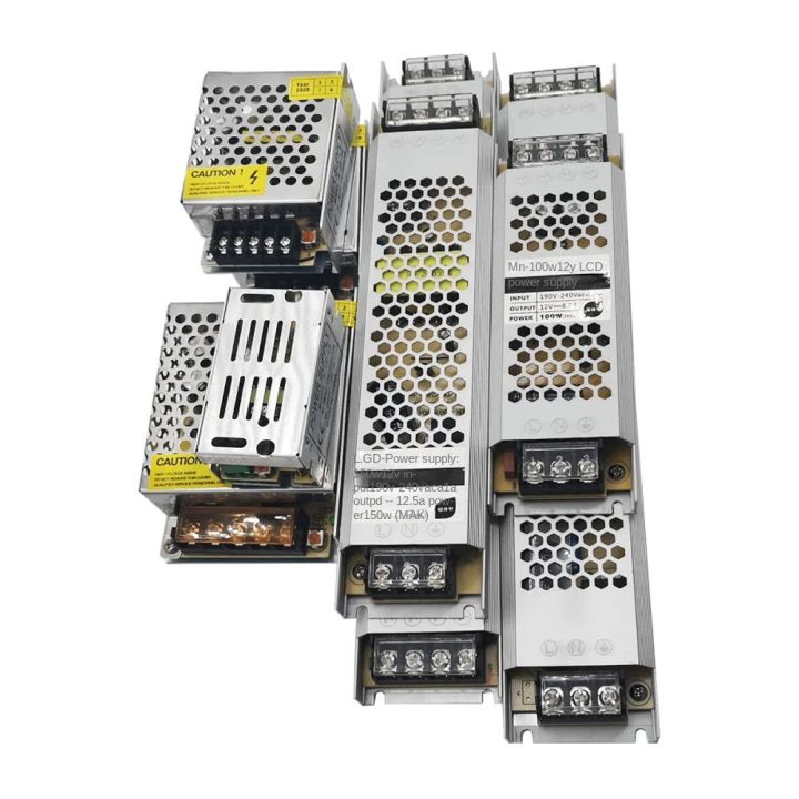Ultra Thin LED Switching Power Supply DC 12V 24V Lighting Transformers ...