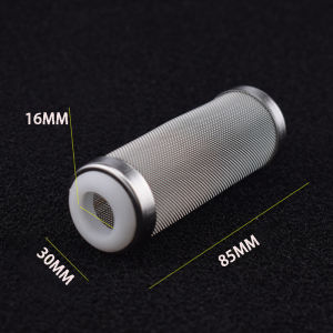 ZRDR | Aquarium Filter Tube Inlet Fish and Shrimp Net Fish Tank Water Pump Filter Inlet Protection Sleeve Stainless Steel Filter Screen