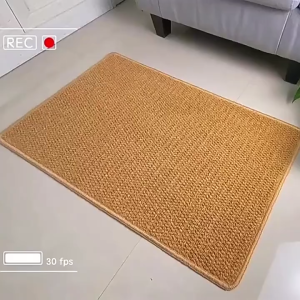 ผ้าลินิน พรมปูพื้น ปูห้องนอน ห้องนั่งเล่น 120x160cm พรมปูพื้นห้องนอน พรมดักฝุ่น ป้องกันการลื่นไถล